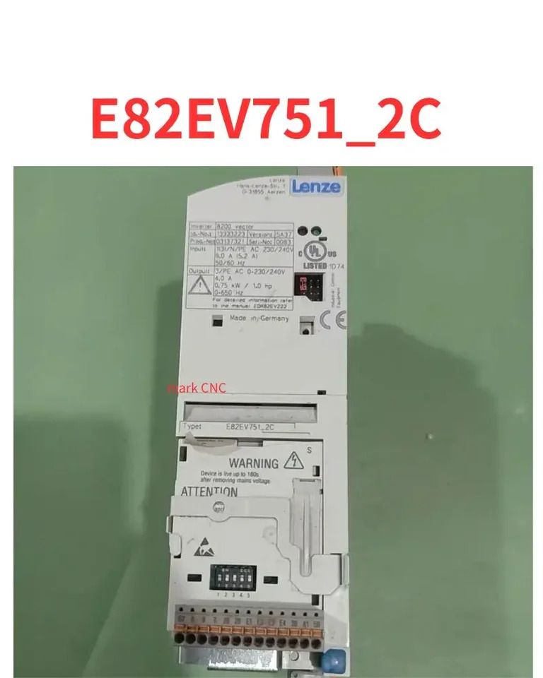 E82EV7512C Used  tested ok E82EV751 2C in good condition