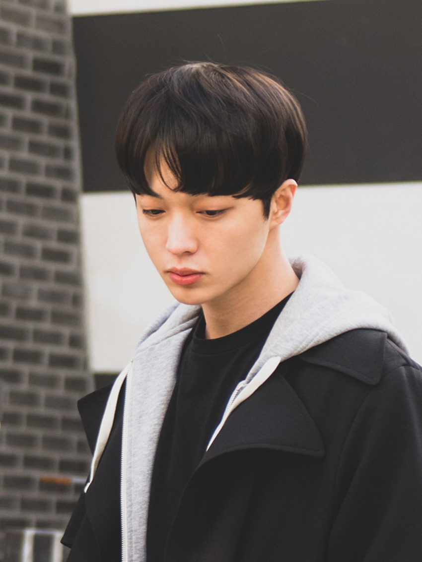 남자 부분가발 투블럭 댄디 볼륨 스트레이트펌 - 상세 이미지 4