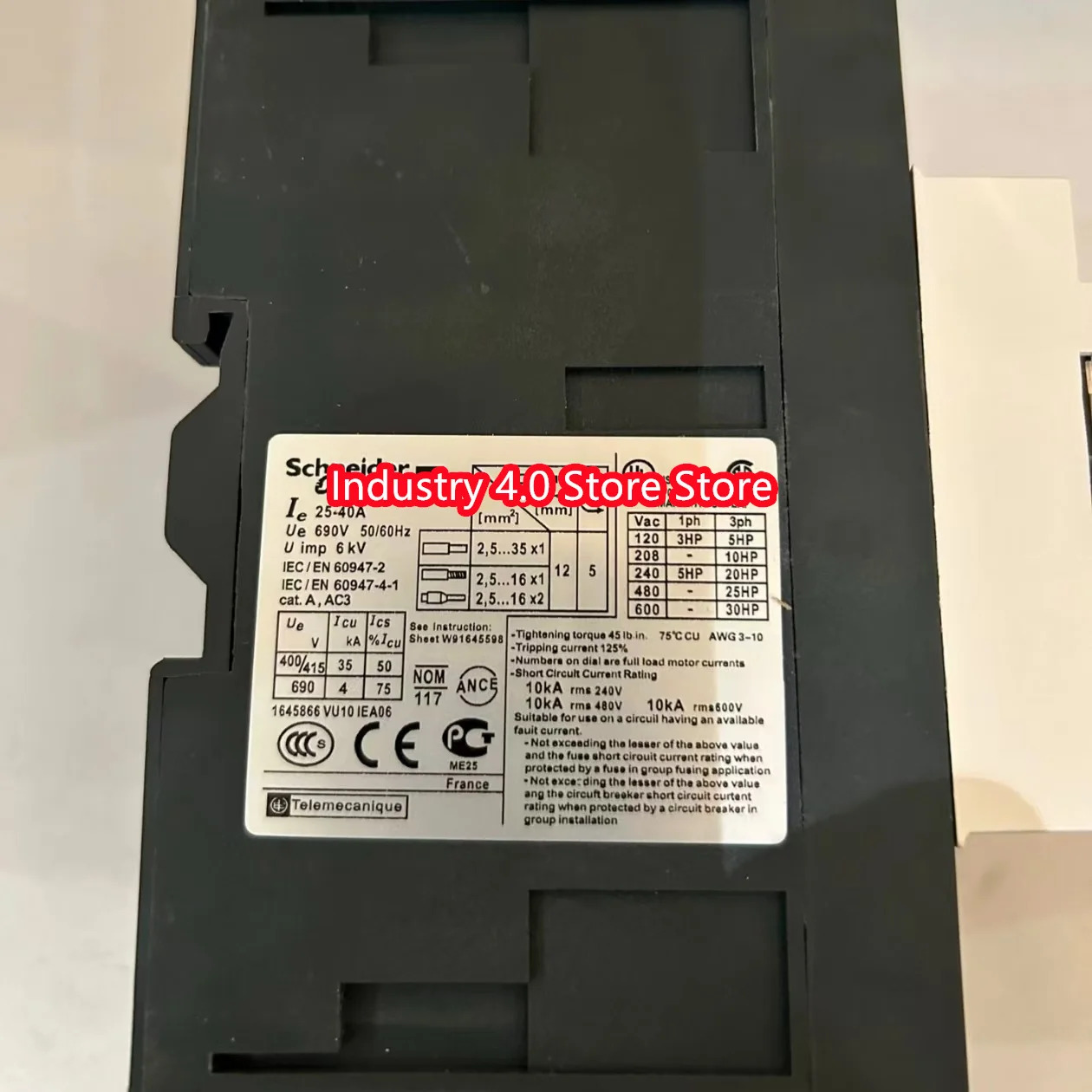 GVE40 LC1DWK12M7C LR9F7375 SR3B261BD 신
