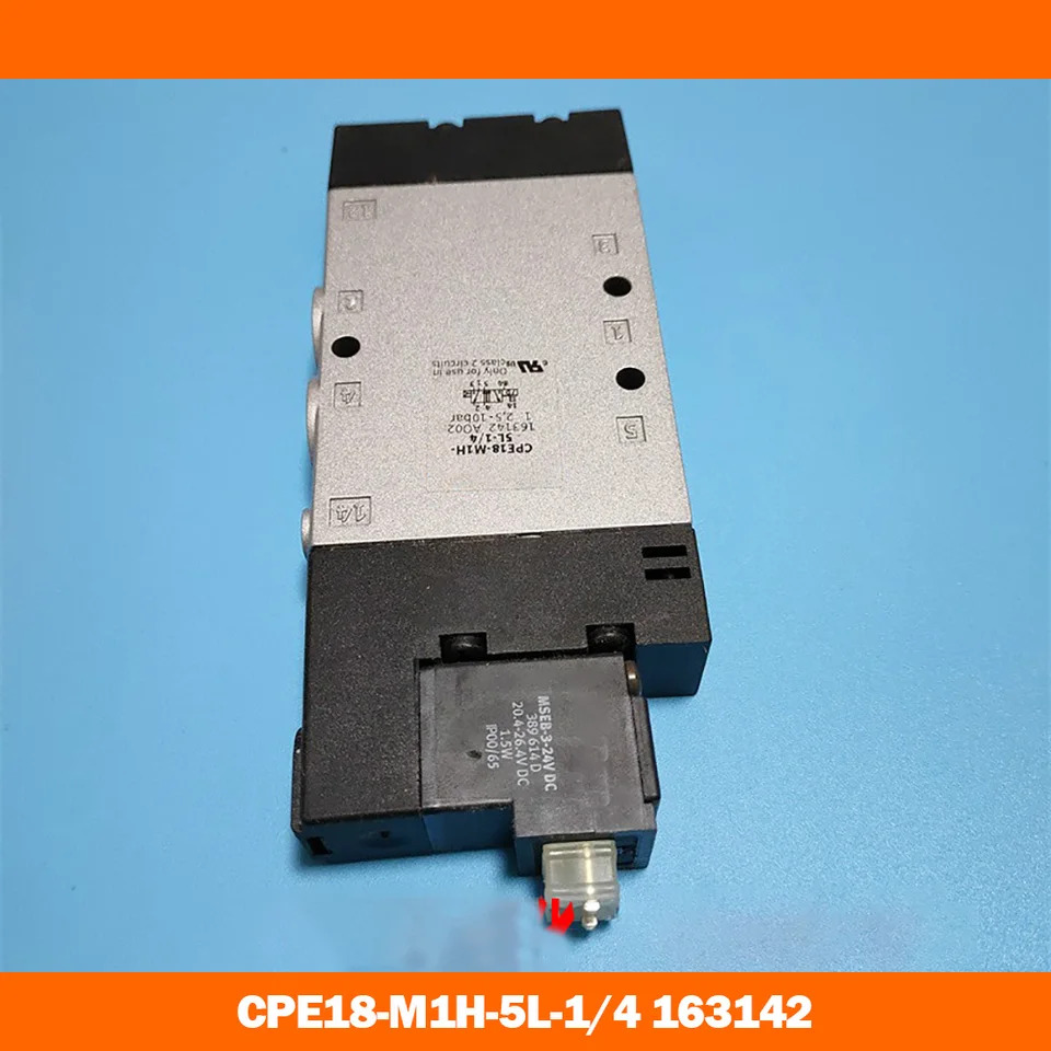 FESTO 솔레노이드 밸브 오리지널 CPE18-M1H-5L-1/4 163142