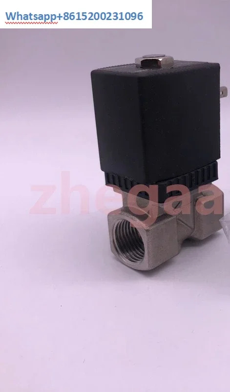 스테인리스 스틸 공압 솔레노이드 배수 밸브 VXD2130G-04-4DR1 입구 파이프 캐비닛 AC220V