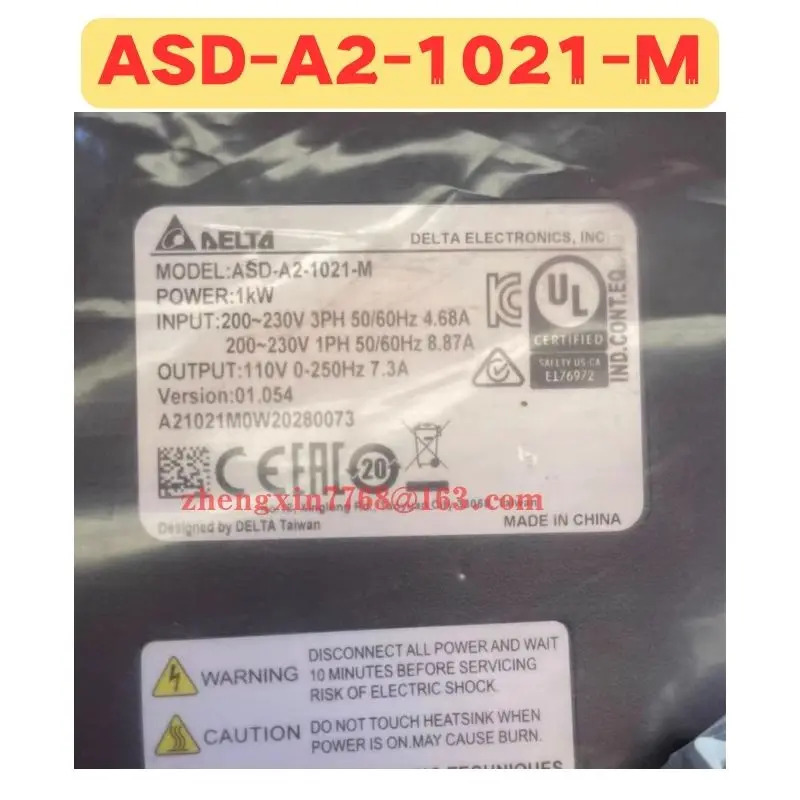 오리지널 ASD-A2-1021-M 서보 드라이브 ASD A2 1021 M 신