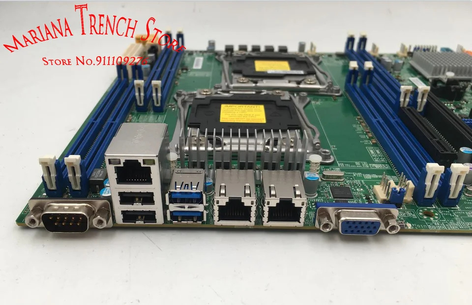 Supermicro 산업패키지 마더보드X10DRL-i LGA2011 E5-2600 v4/v3 군 DDR4 GbE LAN IPMI 2.0 SATA3 6Gbps