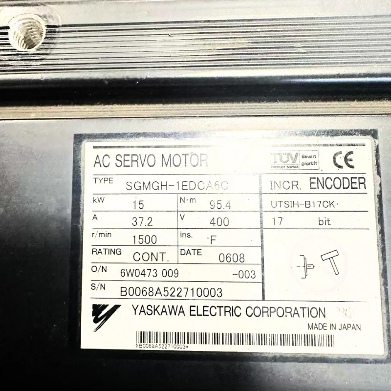 새 Yaskawa SGM호환GH-1EDCA6C 서보모터