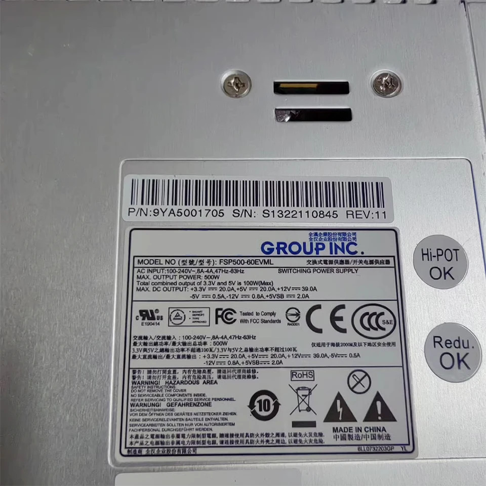 FSP500-60EVML 산업제어 전원공급장치 FSP 500W