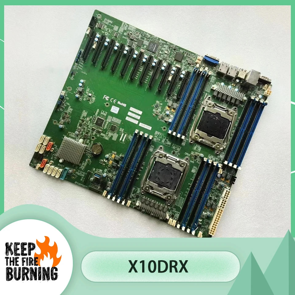 Supermicro LGA2011 DDR4 11 PCI-E E5-2600 v4/v3 패밀리 서버 마더보드 X10DRX