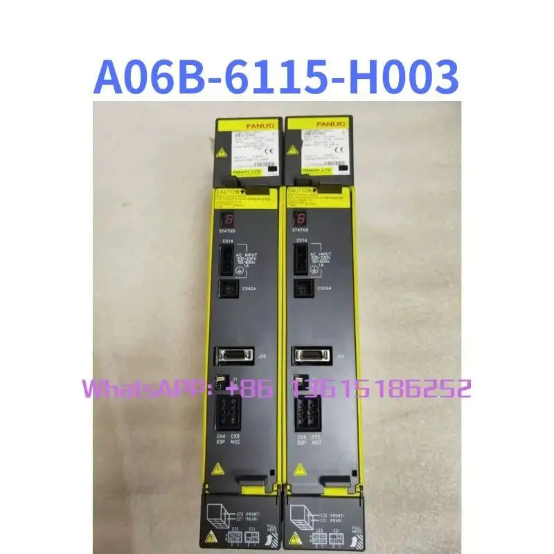 A06B-6115-H003 리퍼 드라이브 실행 기능 OK