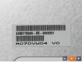 A 밝은 점 없음 A070VW04 EPC700 701 스크린 V0
