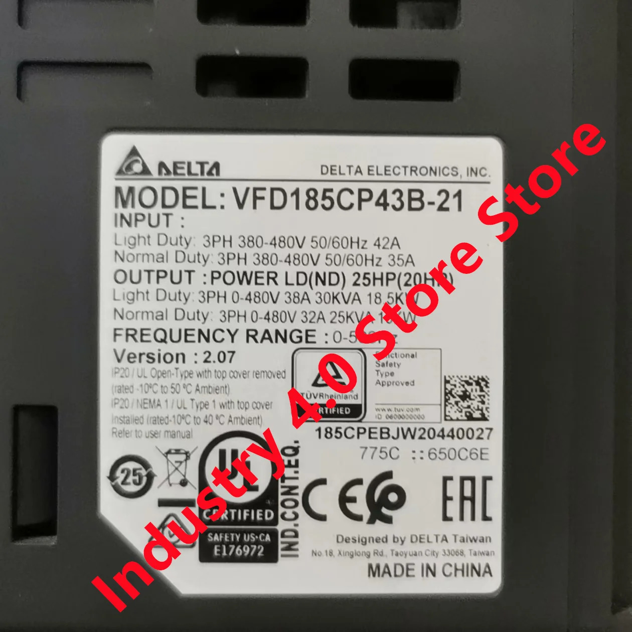 VFD185CP43B-21 오리지널 신