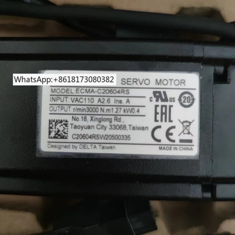 서보모터 ECMA-C20604RS ECMA-C20604SS 오리지널 B2 400 와트 신