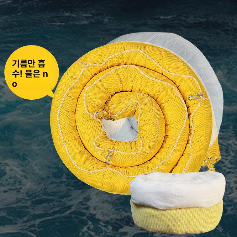 폐유 오일펜스 오탁방지 제품 기름흡착포 펌프 흡유 청소 흡수시트 흡수스틱 공업용 - 상세 이미지 2