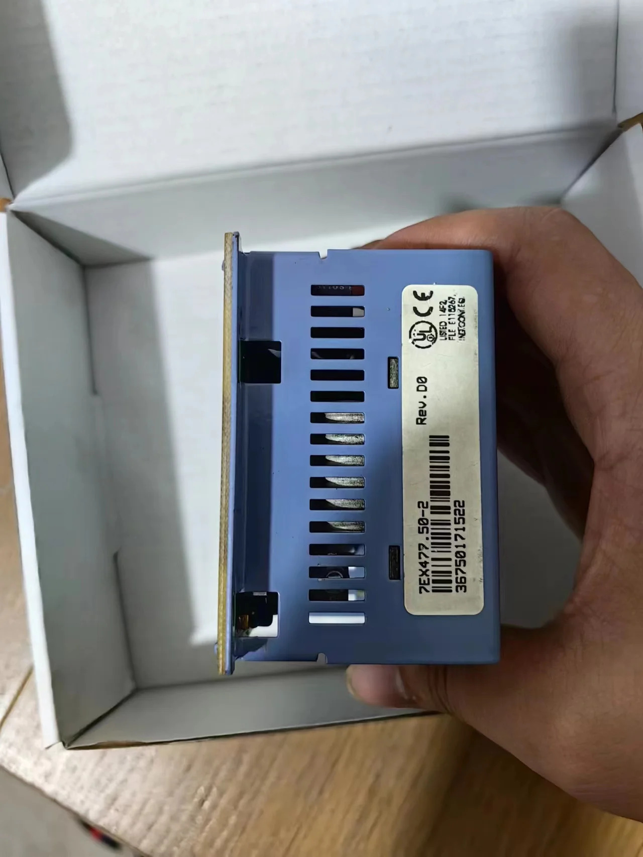 2003 I/O 모듈 EX477 7EX477.50-2 컨트롤러 70% 신규