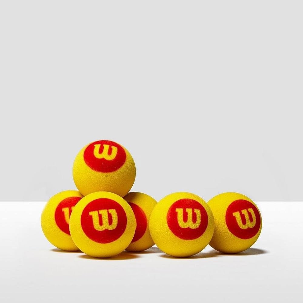 Wilson Sporting Goods 스타터 폼 유스 6개입 테니스 공, - 상세 이미지 2