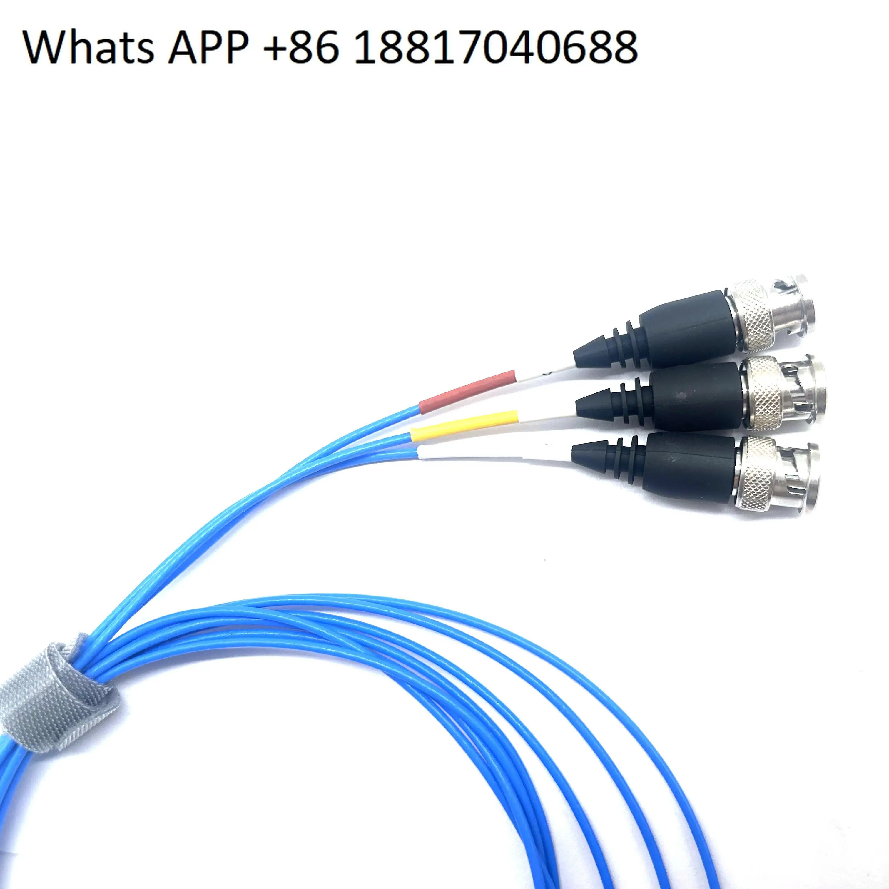 8-36-BNC 커넥터 3축 진동 가속도 센서 연결 케이블 PCB356A31 356A32