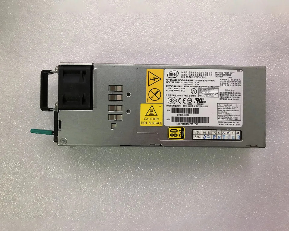 서버 전원공급장치 모듈 DPS-460KB A PN E98794-007 전 리퍼 완료 460W