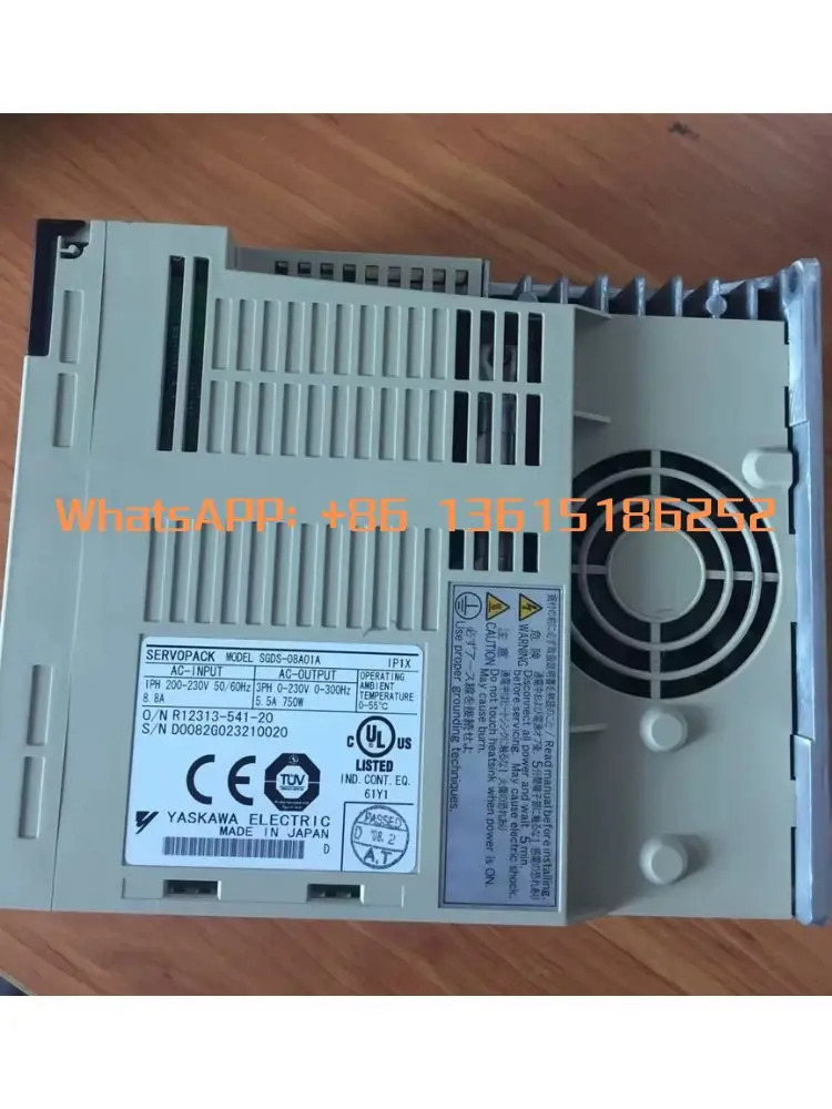 SGDS-08A01A 리퍼 서보 드라이브 750W 기능 OK