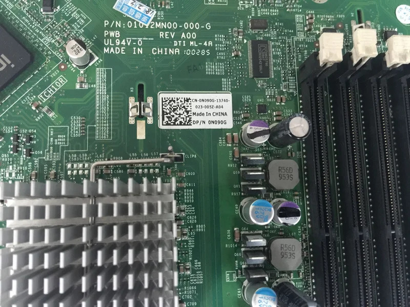 DELL T410 타워 DP/N 0N51GP 0N090G 0Y2G6P 0H19HD 07T9Y4 M638F 마더보드