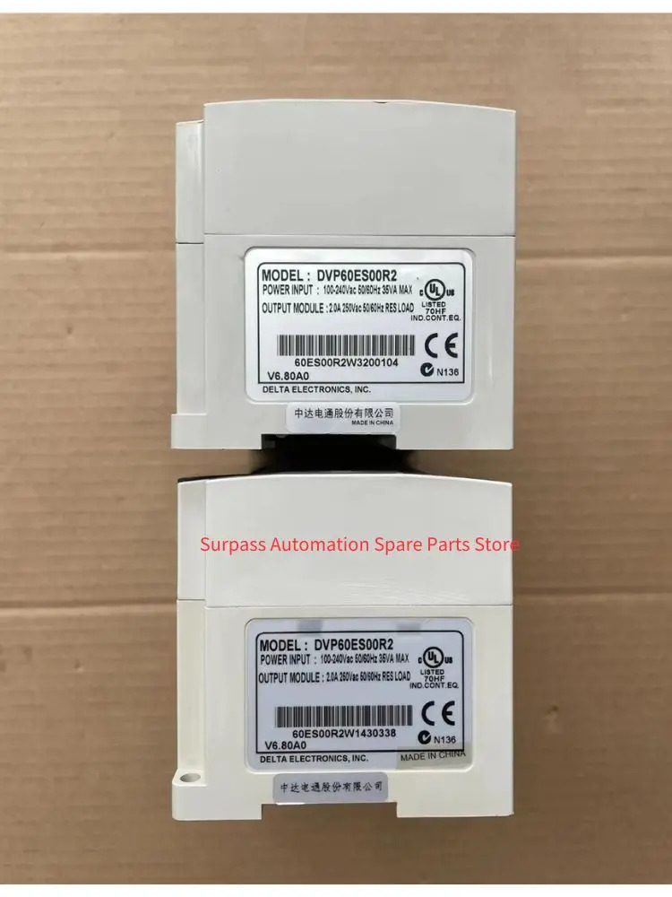 DVP60ES00R2 리퍼 PLC 모듈 기능은 정상