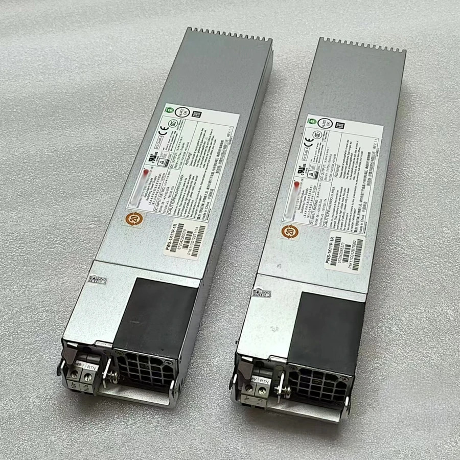 슈퍼마이크로 PWS-1K11P-1R 고효율 스위칭 전원공급장치 PSU 1U -48V DC 850/1010W
