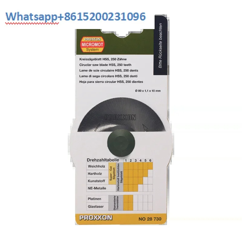 28730 고속 강철 원형 톱날 미니 테이블 톱 절단기 80mm