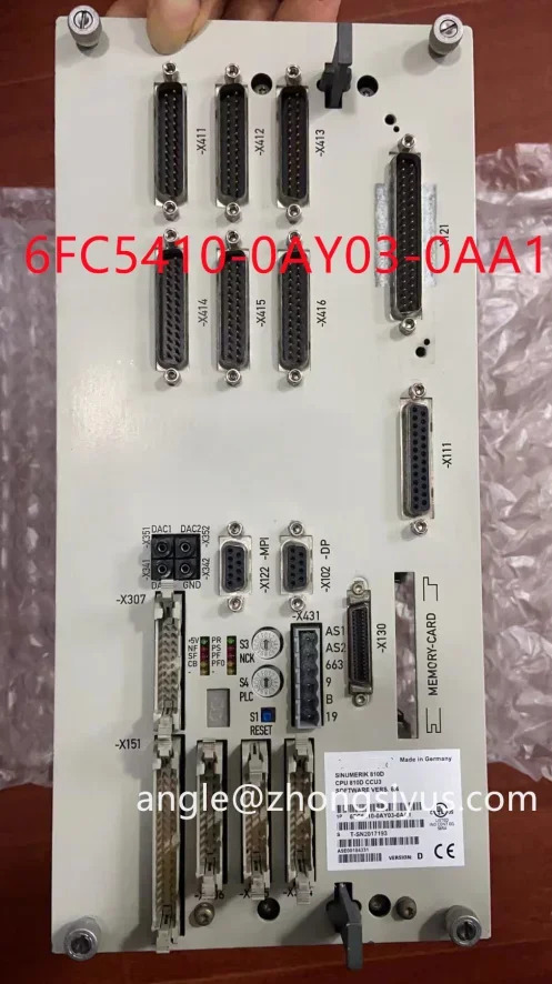 SINUMERIK 810DE CCU3 모듈 6FC5410-0AY03-0AA1 6FC5410 0AY03 0AA1