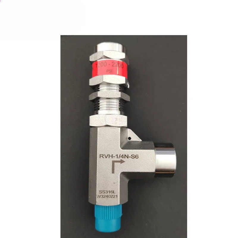 스테인리스강 비례 언로딩 밸브 고압 내부 외부 스레드 2200PSI 316L