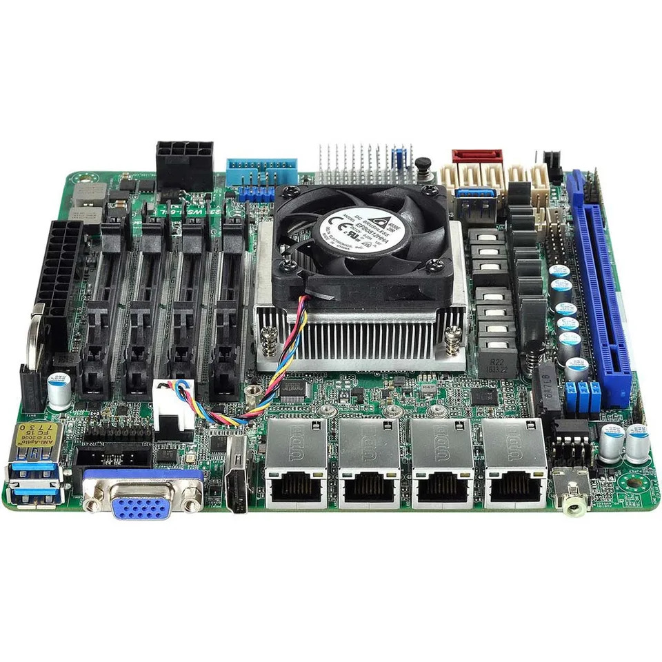 ASRock호환 C236 WSI4-85 서버 마더보드 DDR4 ECC UDIMM 64GB 통합 지지대 E3-1585 V5