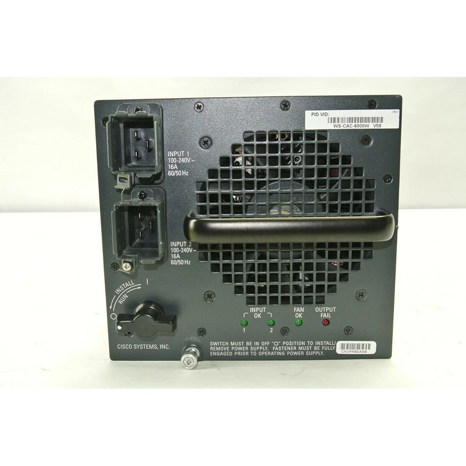 시스코 WS-CAC-6000W 전원공급장치 WS-C6506-E 6509-E 스위치