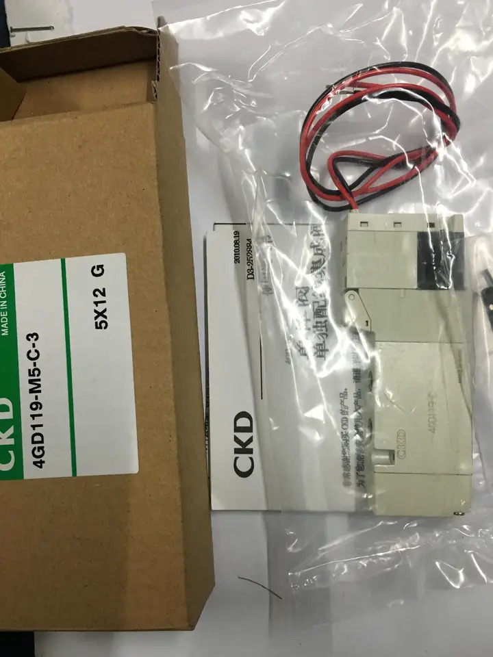 포장 CKD 솔레노이드 밸브 4GD119-C E2C M5 4GD110 DC24V 신