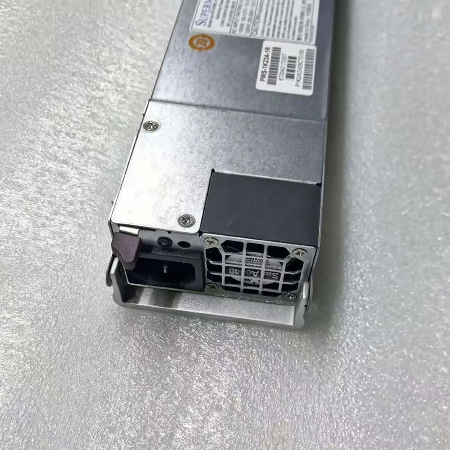 슈퍼마이크로 PWS-1K23A-1R 오리지널 예비 티타늄 전원공급장치 PSU 1200W 1U 80 플러스
