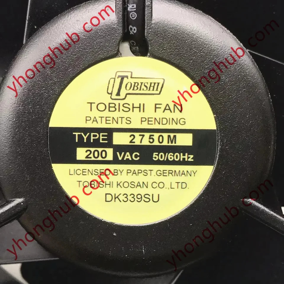 2 와이어 서버 냉각팬 2750M AC 220V 140x140x50mm