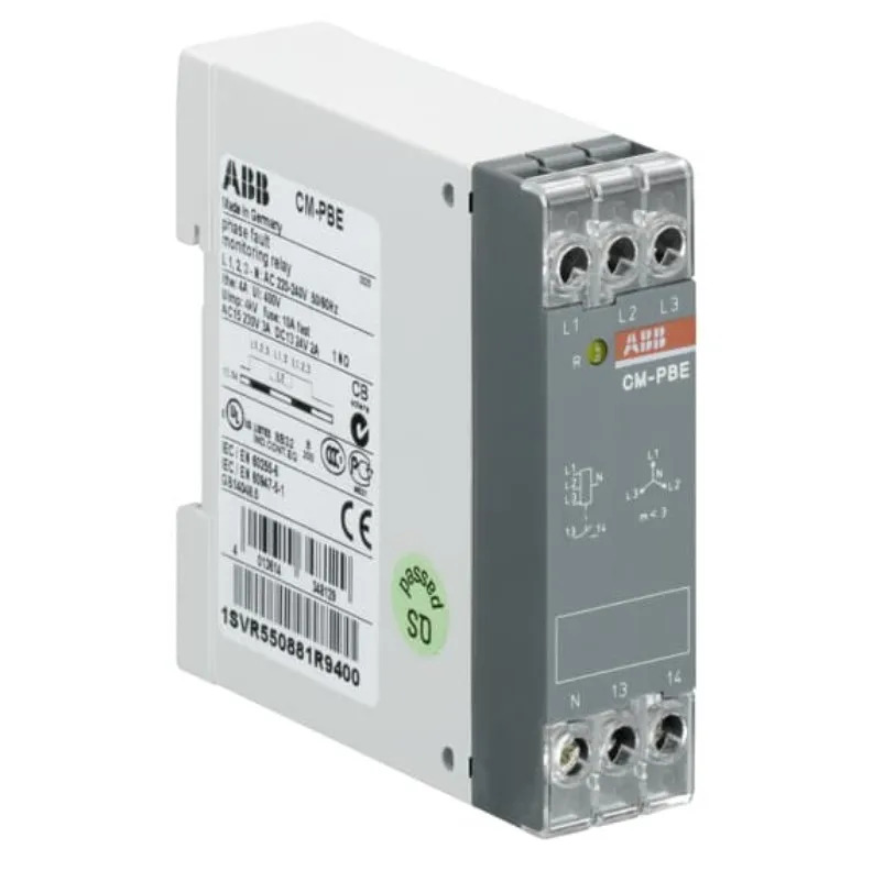 ABB 릴레이 CM-PBE 위상 결함 1no 380-440VAC ID 1SVR550882R9500