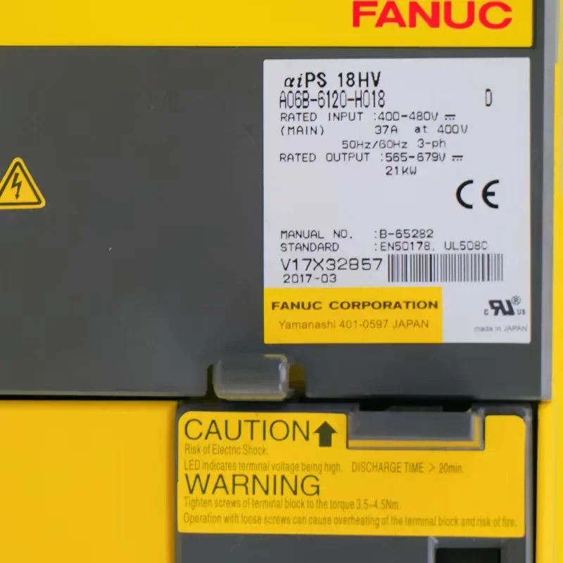 A06B-6120-H018 리퍼 Fanuc 서보 드라이브 모듈 CNC 시스템용