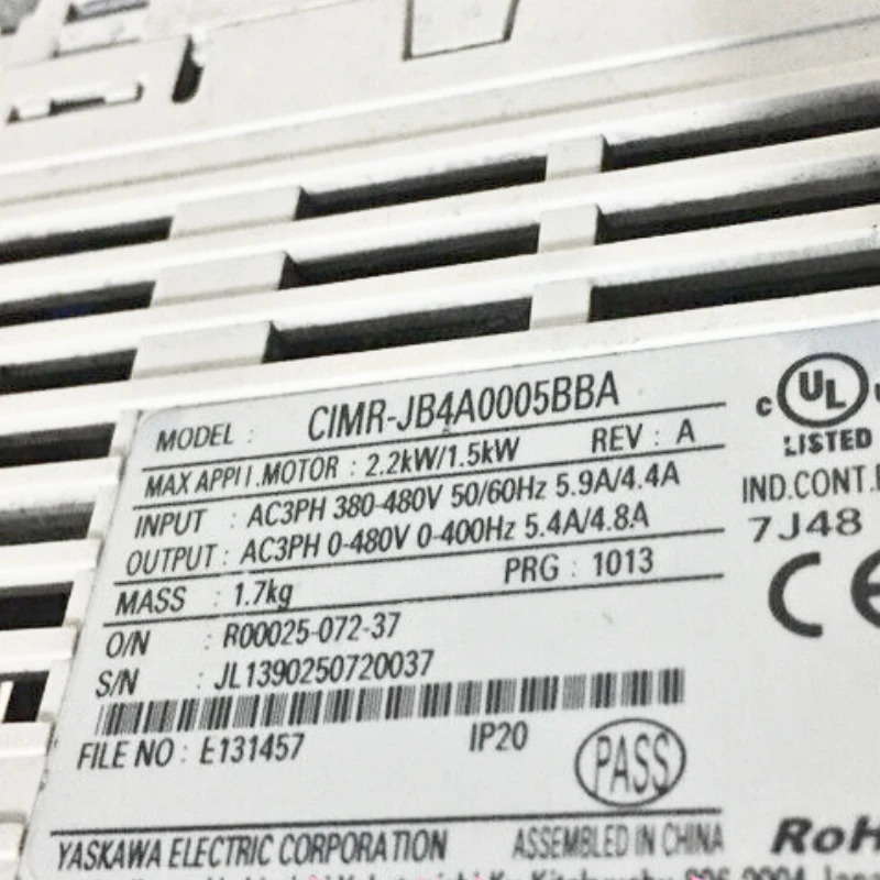 CIMR-JB4A0005BBA Yaskawa 인버터