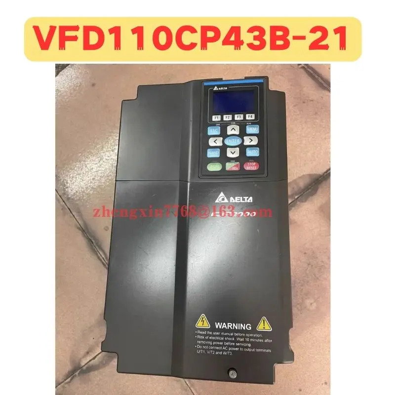 리퍼 주파수 변환기 VFD110CP43B-21 정상 기능 완료 VFD110CP43B 21