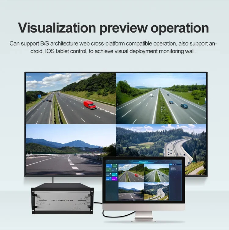 플매트 카펫 러그모듈 네트워크 비디오 디코더 서버 매트릭스 H.265 H.264
