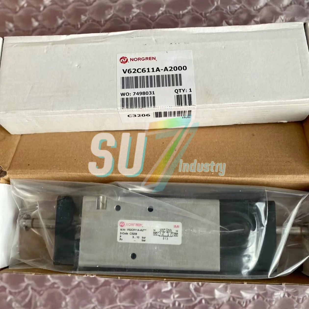 솔레노이드 밸브 V62C611A-A2000 SXE9573-180-00