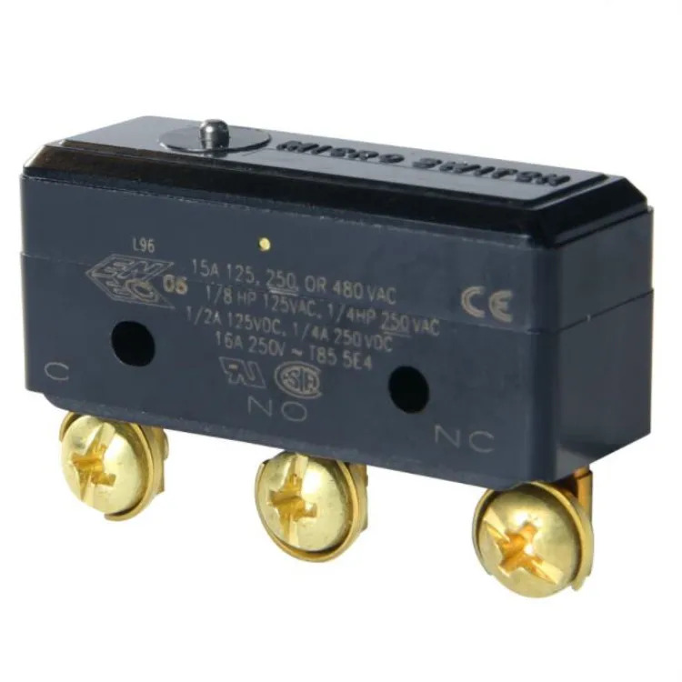 BZ-2R291-P4 마이크로 스위치 단극 이쓰로우 회로 250 V 15 A