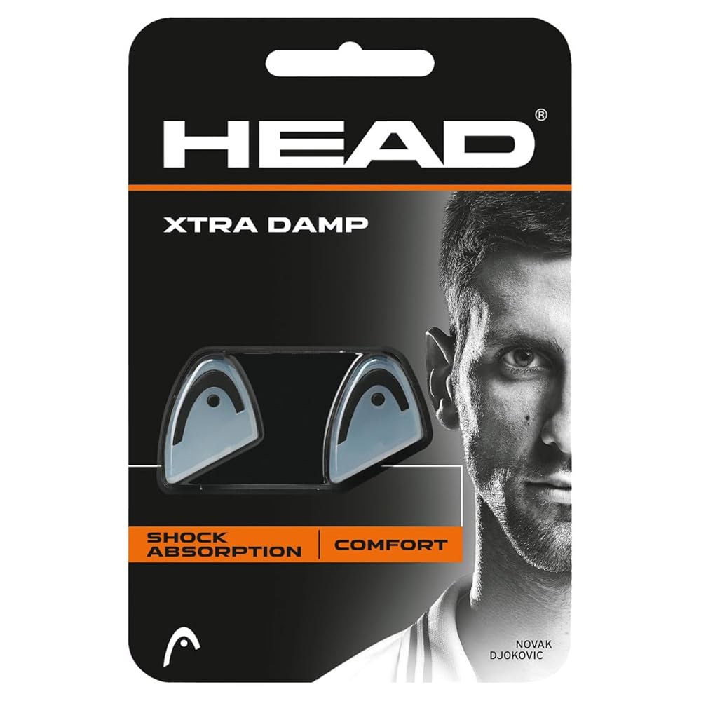 Head 성인용 엑스트라 댐프 테니스 표준 뮤트, 사이즈 블랙, Standard Black - 상품 이미지