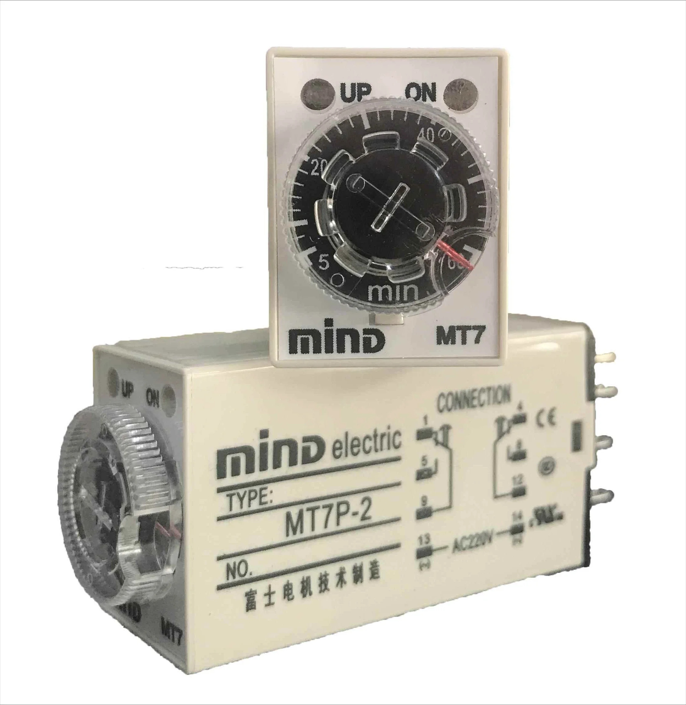 MIND Wuxi Mingda 타임 릴레이 기술 MT7P-2-4 220V 5s 10S 30m 60m