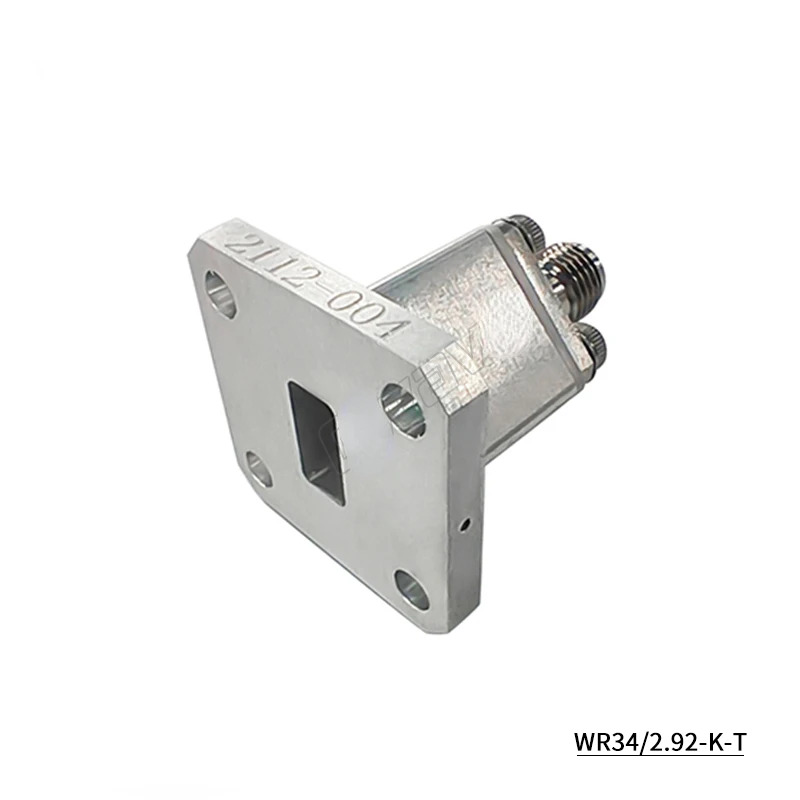 WR34-2.92mm 암컷 I 타입 종단 웨이브 가이드 동축 컨버터 22-33GHz