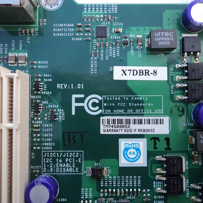 X7DBR-8 NF280D 서버 마더보드듀얼 채널 771 듀얼 SCSI 인터페이스