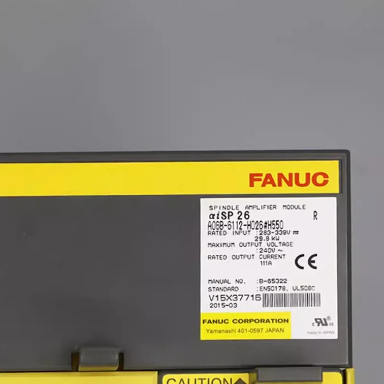 A06B-6112-H026 H550 리퍼 서보 드라이브 완료 CNC 시스템앰프 모듈