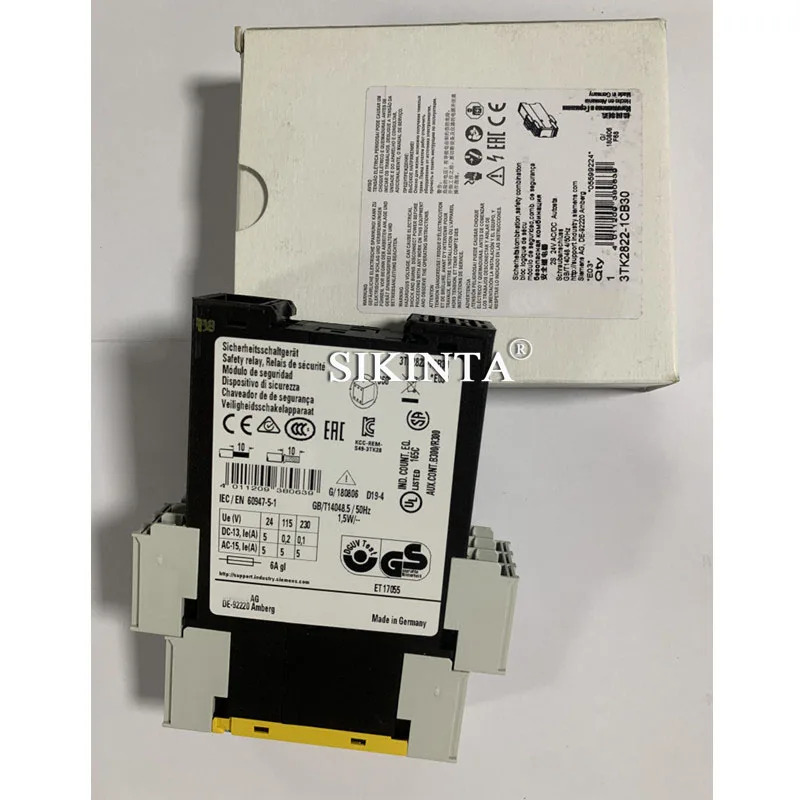 안전 릴레이 3TK2822-1CB30 완전 리퍼