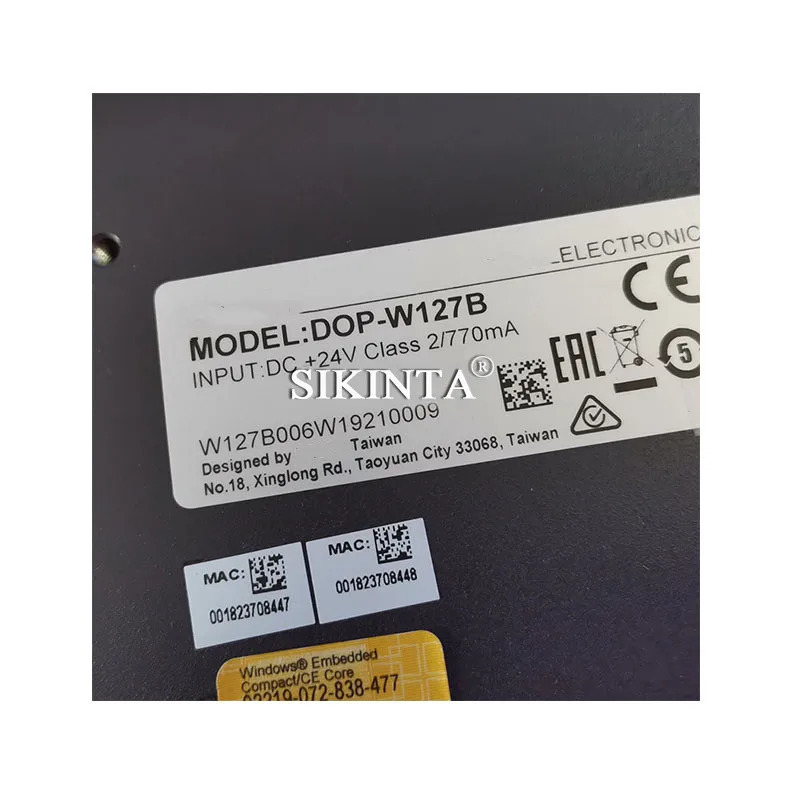 터치 패널 DOP-W127B LCD 디스플레이 완전히 리퍼