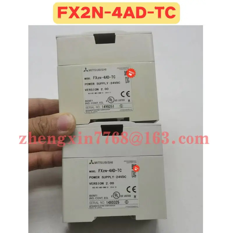 리퍼 모듈 FX2N-4AD-TC 정상 기능 완료