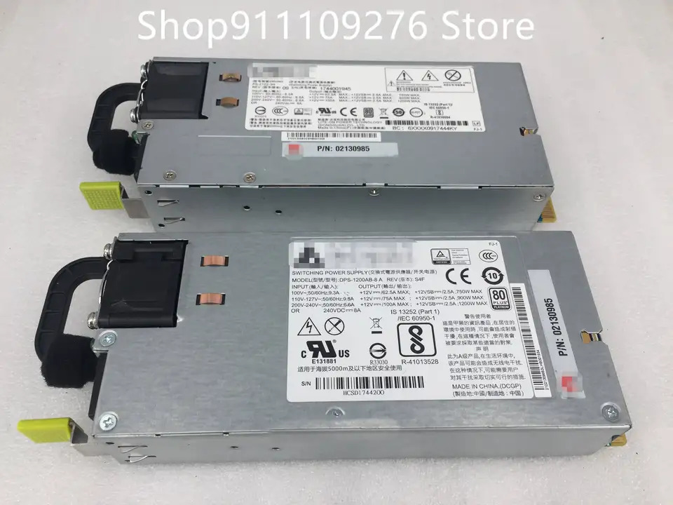 화웨이호환 X6000 RH321V2 PSU 1200W 전원공급장치 PS-2122-3H DPS-1200AB-8 A