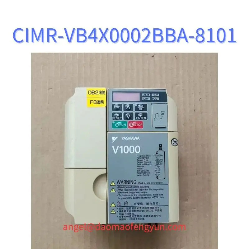 CIMR-VB4X0002BBA-8101 리퍼 V1000 시리즈 인버터 0.75kW/0.4kW 기능 작동 OK