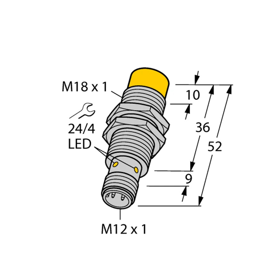 TURCK NI14-M18-AP6X-H1141 4611400 유도 센서