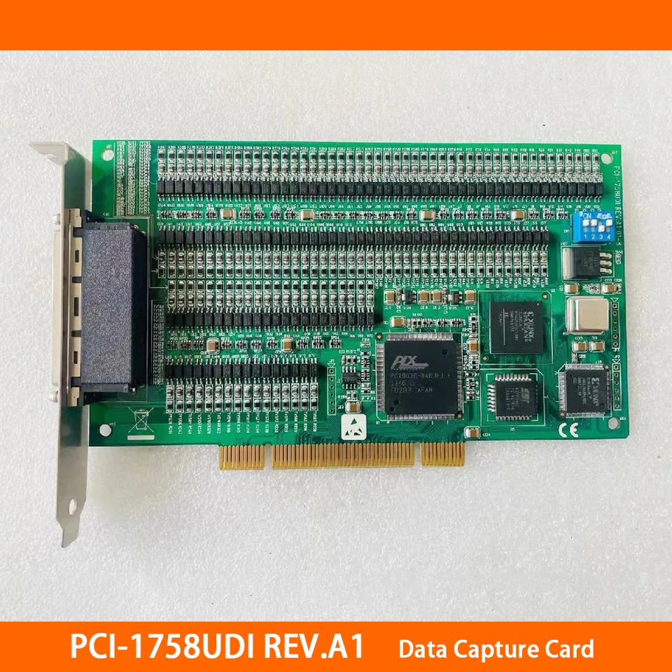 PCI-1758UDI REV.A1 Advantech 128채널 I/O IO 카드 데이터 캡처